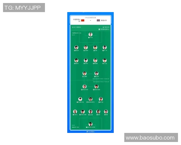 中国足球U23最新赛程全面解析及赛事前瞻助力年轻球员成长